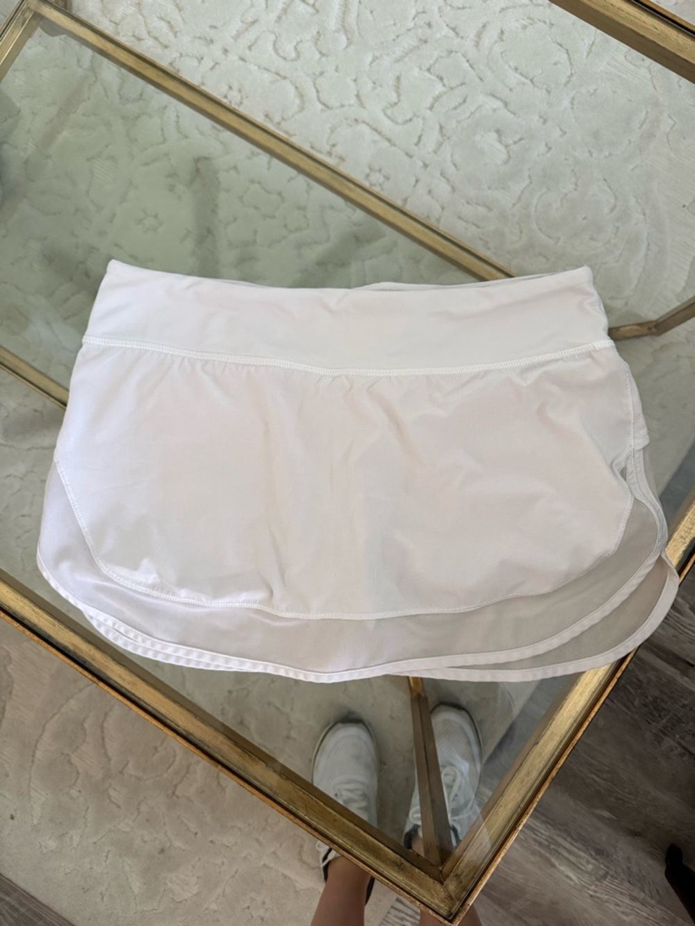 Lululemon White Skort